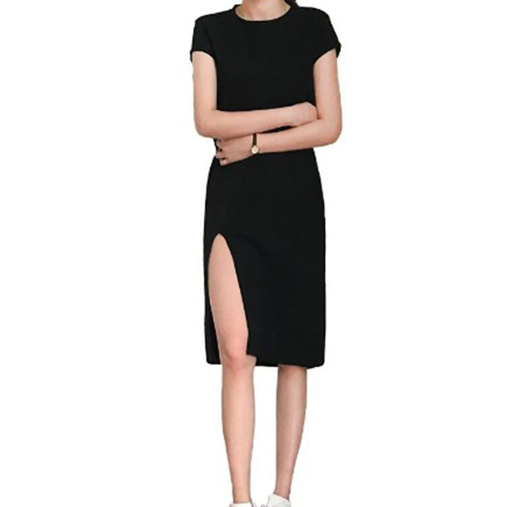 Новая футболка платье для женщин летние пляжные повседневное пикантные Boho