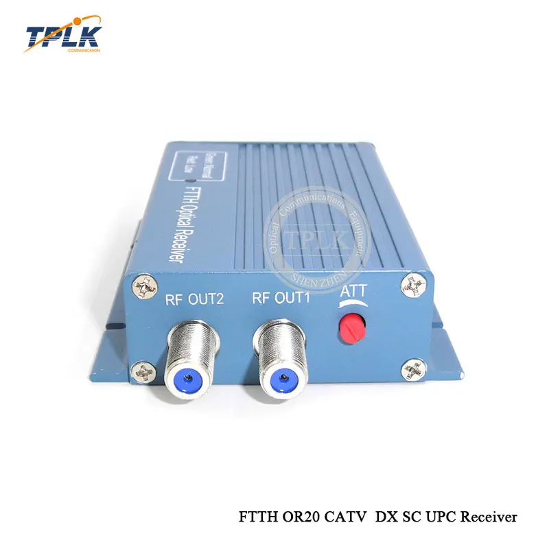1 шт. FTTH OR20 CATV DX SC UPC приемник AGC с 2 выходными портами WDM для PON волоконно оптический