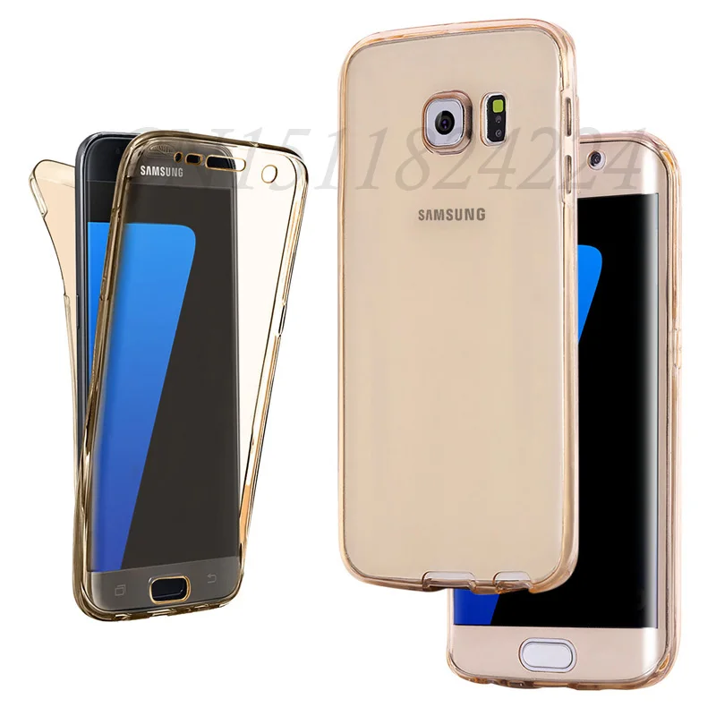 360 Full Body For Samsung S10 S10e Cover TPU Silicone Cases A750 J4 J6 Plus 2018 Phone Note 9 J3 J5 J7 Pro Case S10+ |