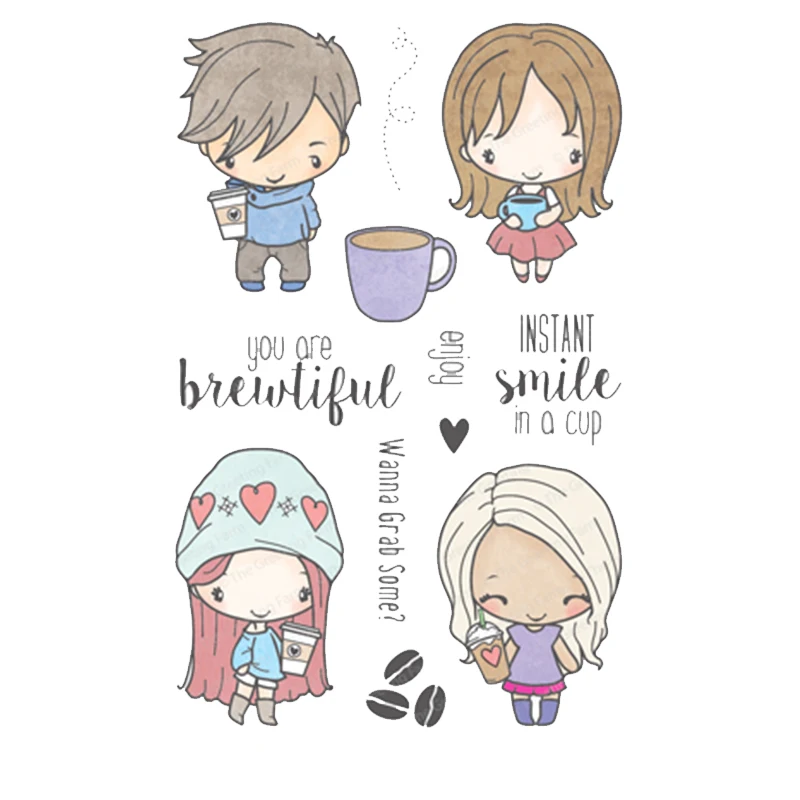 Мини remix яркий прозрачный штамп DIY трафарет для скрапбукинга ручная работа