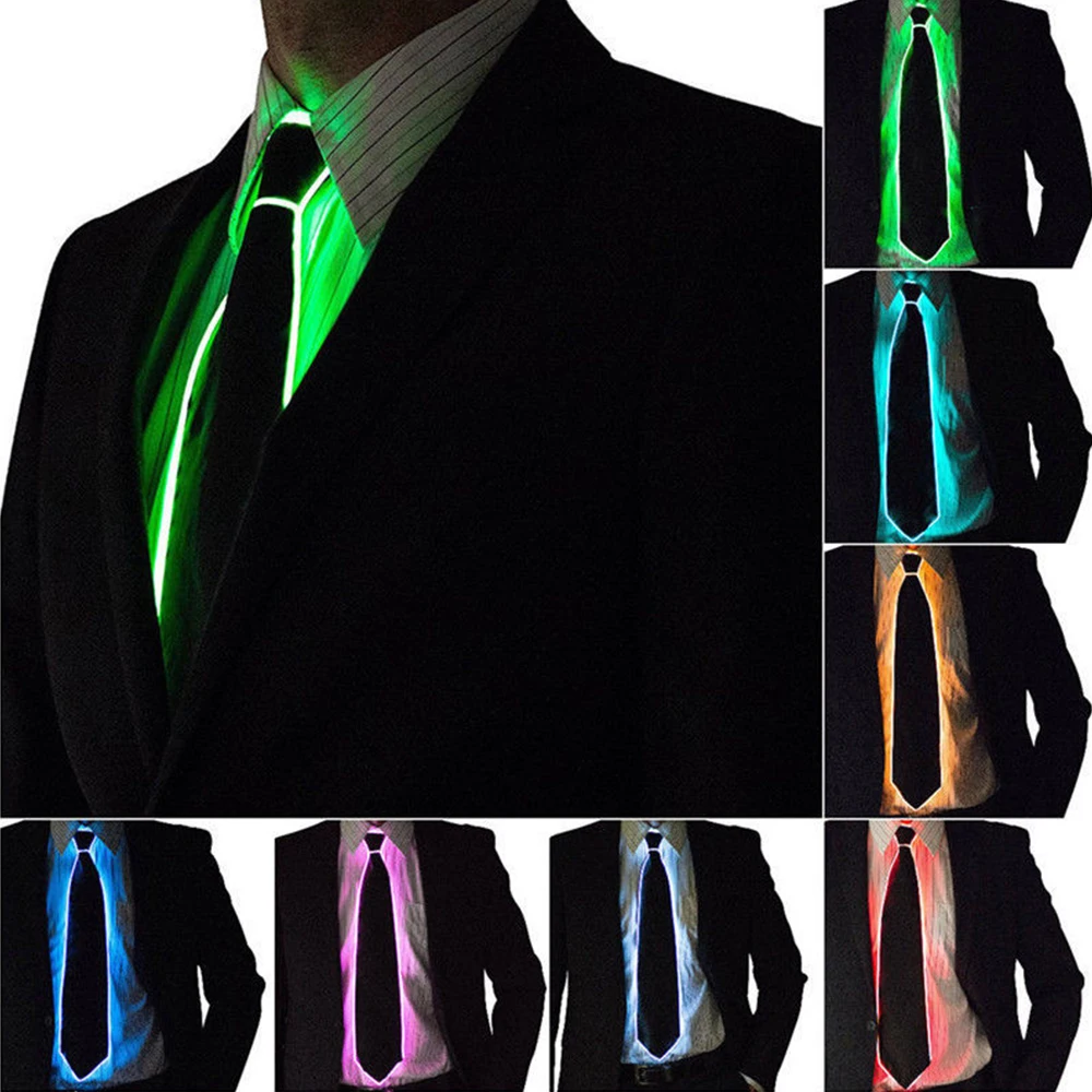 Новинка светящийся галстук для Хэллоуина вечевечерние НКИ 48*8 см бабочка из