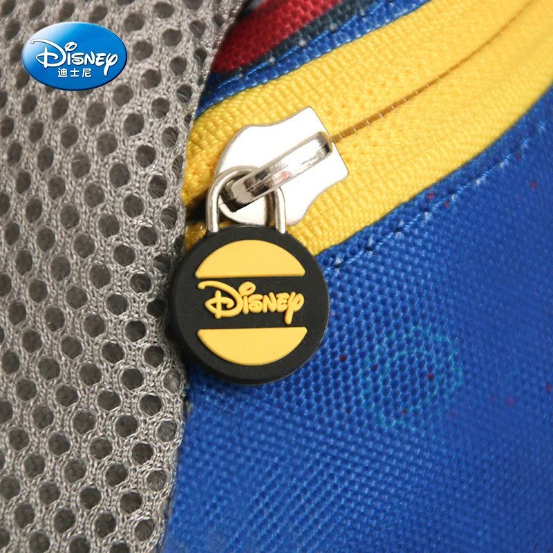 Disney-mochila antip&eacute;rdida 2 en 1 para ni&ntilde;os, bolso escolar con correa para caminar, de Mickey y Minnie, 1,8 M-2