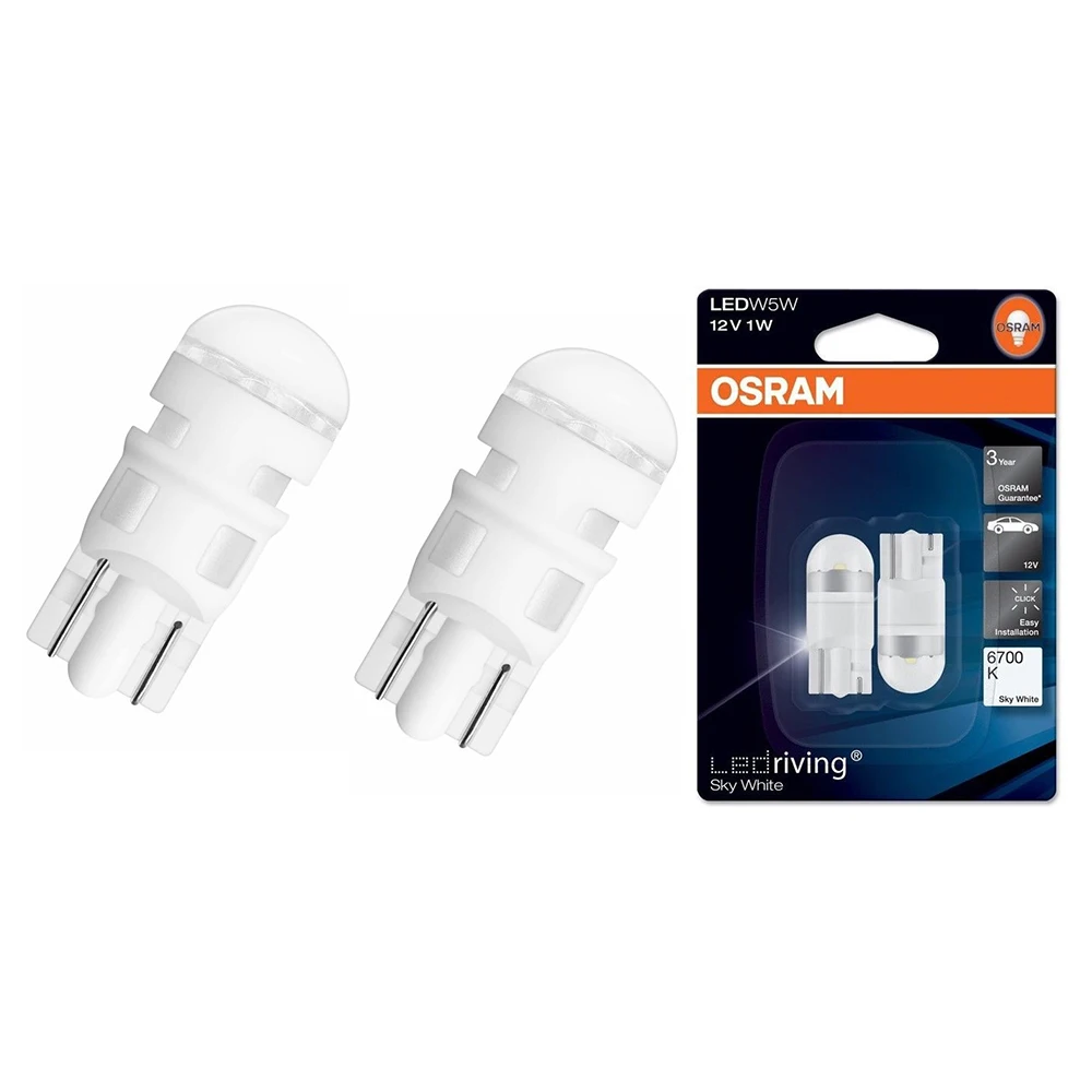 LED лампа W5W OSRAM LEDRIVING 2 шт.|Передние LED-фары для авто| |