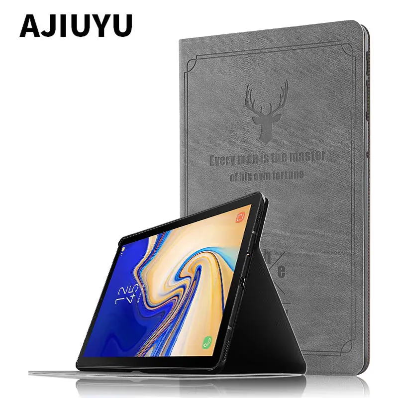 Чехол для Samsung Galaxy Tab S4 10 5 защитный чехол из искусственной кожи с подставкой SM-T830
