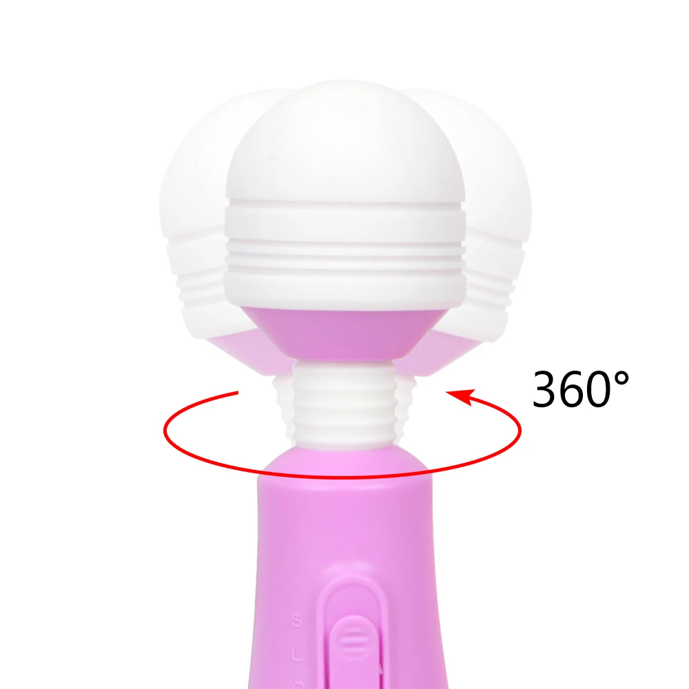 Оло силиконовый вибратор AV в виде волшебной палочки массажер Стимуляция клитора