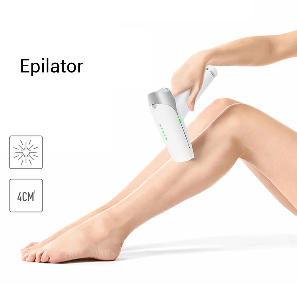 Epilator LPI Hair Remover Machine Shaving Safety Razor Permanent Bikini Trimmer Electric Laser Removal LCD Display | Красота и