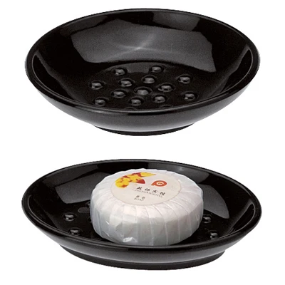 

(10 Units/pack) Round Acrylic Soap Dishes Plastic Pallet Yac026