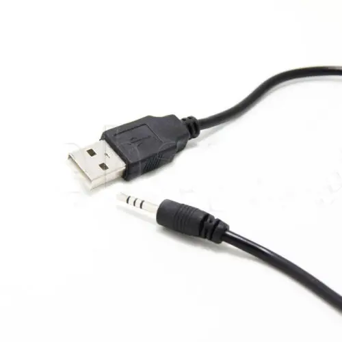 Перезаряжаемый USB до 2 5 мм 4 полюсный кабель постоянного тока для зарядного
