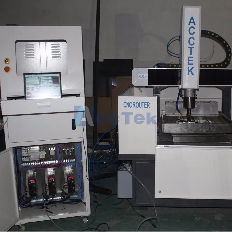 Мини cnc AK6060H с ЧПУ и устройством автоматической смены инструментов AK6060/гравер