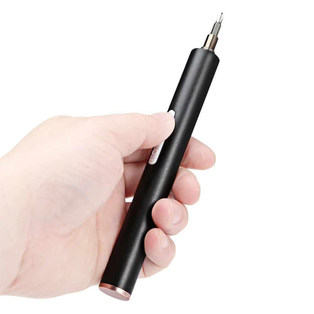 Mini Portable Electric Screwdriver With 6 Bits And 1 Unit For Magnetization Demagnetization Rechargeable Cordless Repair Tools |