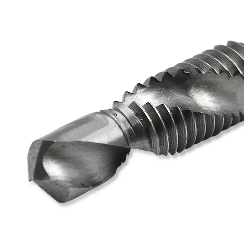 Multi-Function Integral Screw Machine Accessories M3 Hex Shank Compound Spiral Thread Taps Drill Bit Tool |
