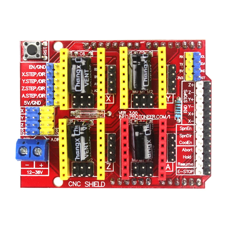 Детали для 3D принтеров CIRMECH Расширительная плата с ЧПУ Arduino V3 гравер CNC A4988 Драйвер