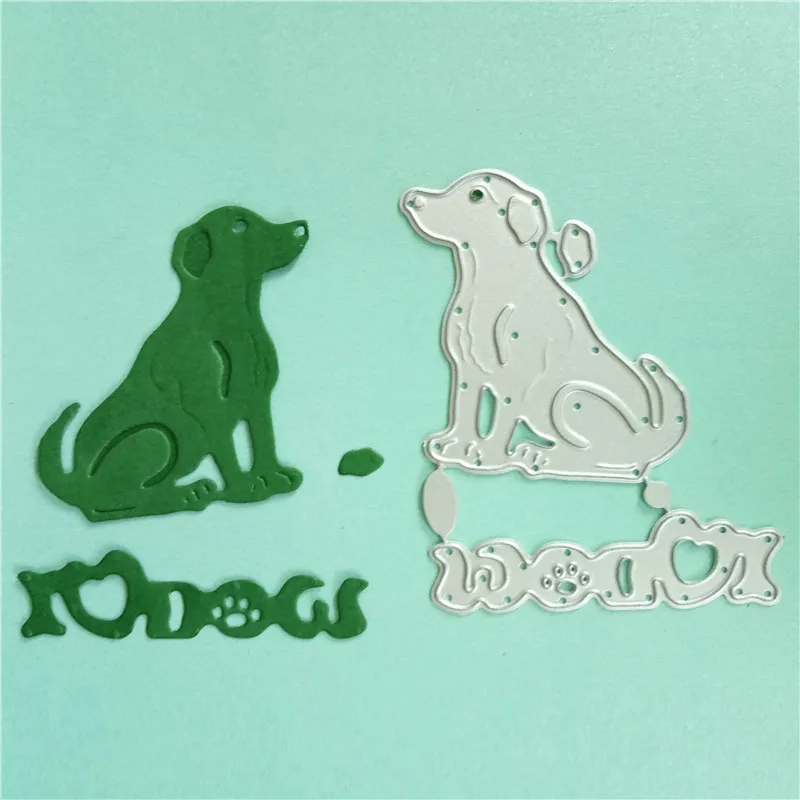 Swovo Dog Animal новинка 2019 металлические резные штампы сделай сам Скрапбукинг для DIY Alubm