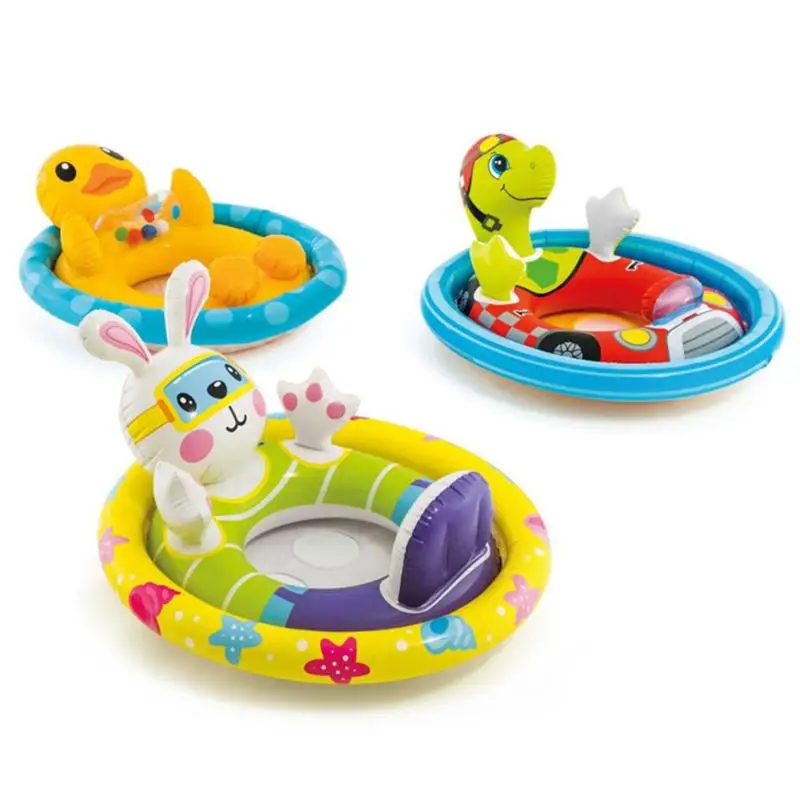 Summer Cartoon Animals Swimming Ring Child Baby Pool Seat Toddler Float Aid Training Water Fun Circle | Игрушки и хобби
