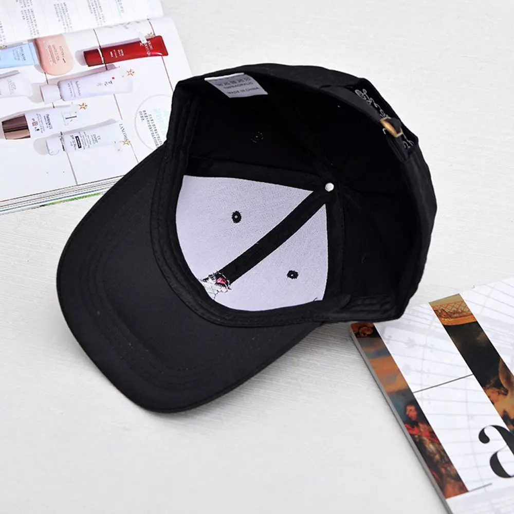 Модная вышивка жесты палец бейсболки Регулируемые Snapback кепки для девочек и