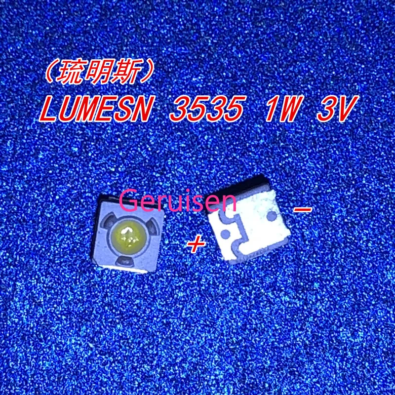 1000 шт люменов lg innotek samsung wooree led диод 3535 3537 Высокая мощность 1 Вт 3В холодный белый