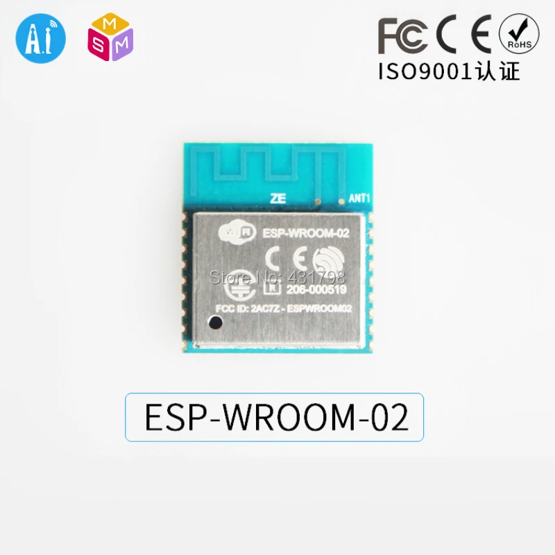 Ai Thinker AIoT модуль ESP8266 серийный к WiFi Беспроводная Прозрачная передача ESP 12E/01/07/12F/WROOM