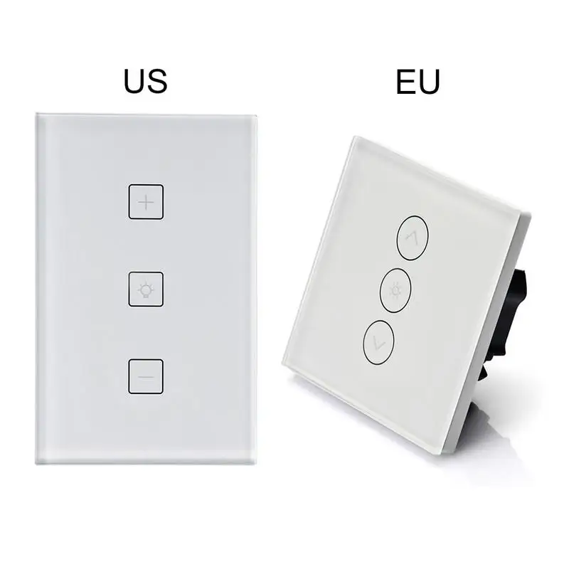 Wi Fi светодиодный диммер переключатель 220V 110V затемнения Панель коммутатор