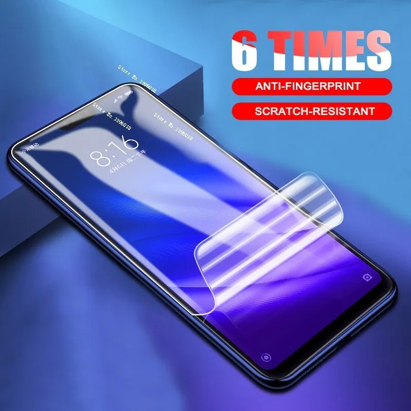 Гидрогелевая пленка 11D для Xiaomi Redmi Note 7 6 5 Pro защитная экрана Go 4X 6A не