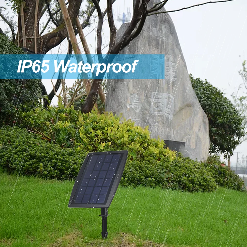 Водонепроницаемый садовый светильник на солнечной батарее 0 2 Вт 3 в 6/8 шт.