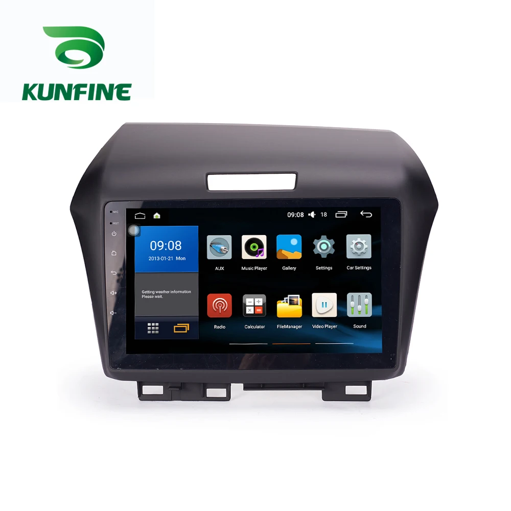 Восьмиядерный 1024*600 Android 8 1 автомобильный DVD GPS навигационный плеер Deckless стерео для