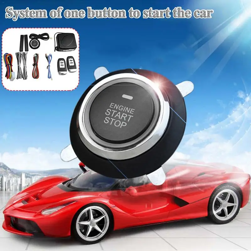 Универсальная автомобильная кнопка запуска зажигания система предварительного