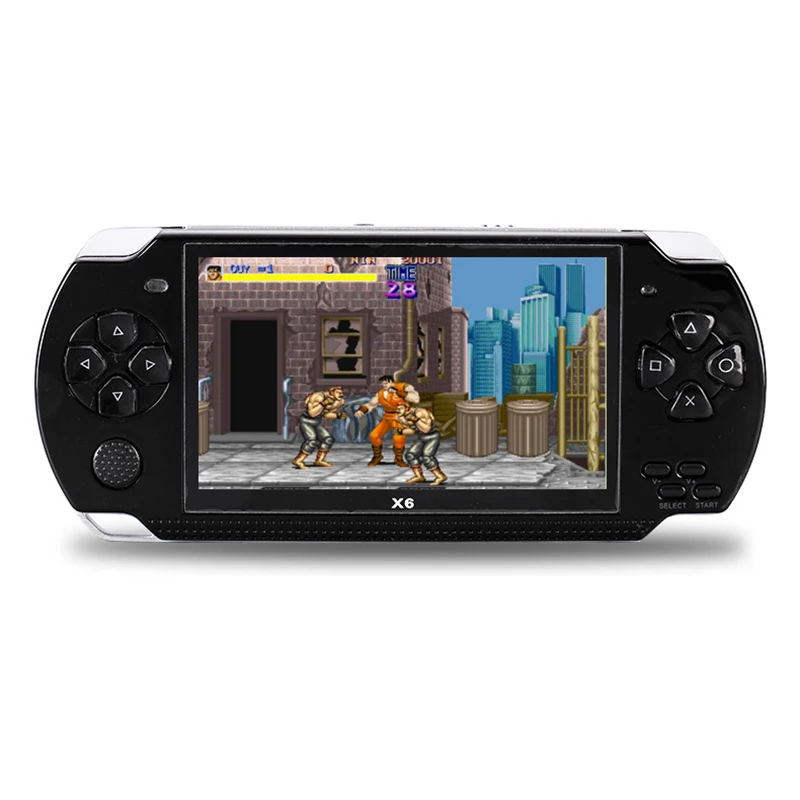 Powkiddy 4 3 дюймов Ретро портативная игровая консоль 8 Гб Портативный видеоигры