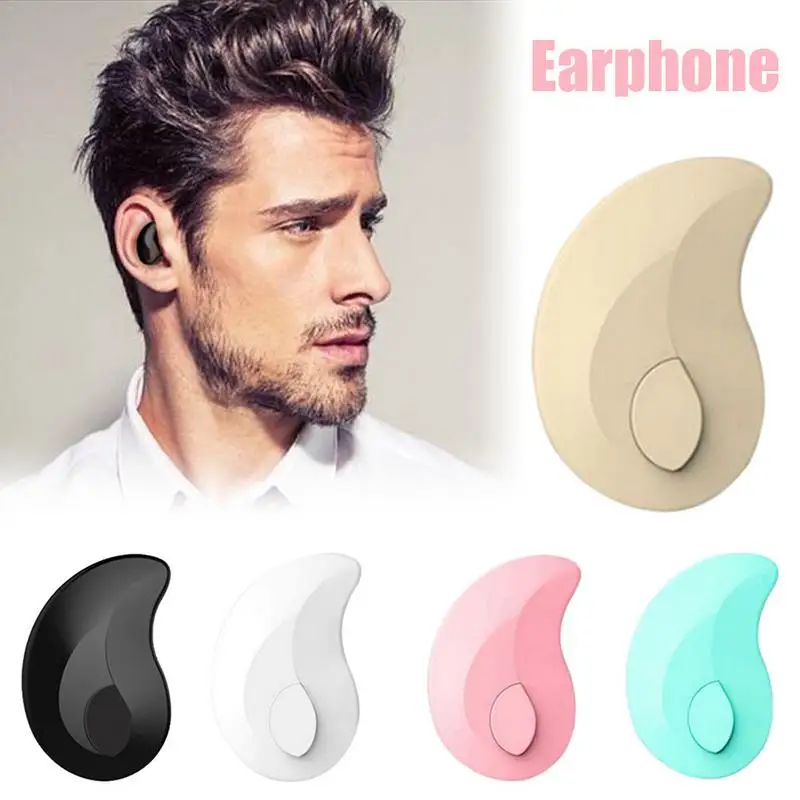 S550 Micro 4 1 Скрытая мини гарнитура беспроводные наушники Bluetooth для iPhone|Наушники и
