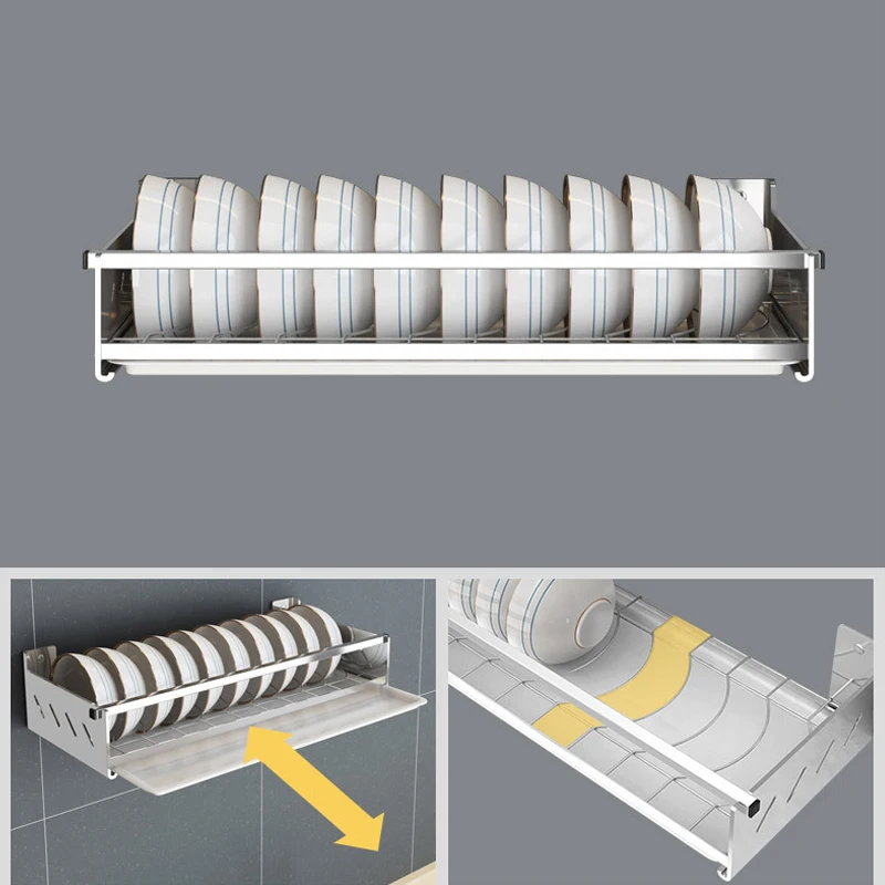 304 кухонная полка из нержавеющей стали настенный держатель для хранения ногтей