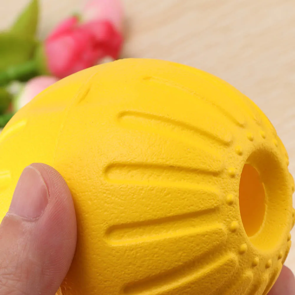 7CM Portable EVA Sphere Hollow Ball Bite-Resistant Pet Dog Training Toys With Carrier Rope Bite Resistant Magic | Дом и сад