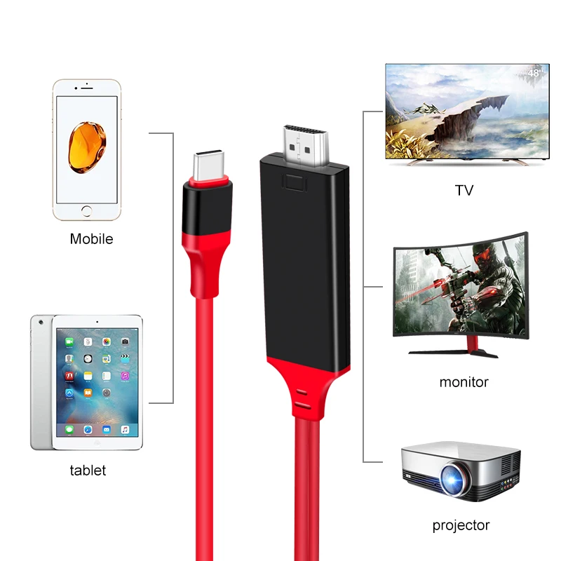 4k * 2k 1080P Micro USB к HDMI кабель Full HD выход аудио адаптер переходник для HDTV 5Pin 11pin Samsung Galaxy