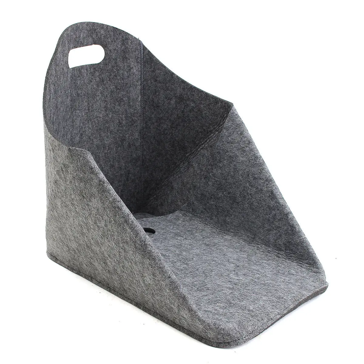 Войлочная корзина для хранения Органайзер книги журналы Черный ящик ванной