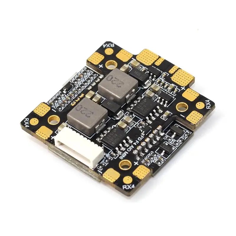 Контроллер полета HGLRC Forward F4 AIO V6 3-6S STM32F405 OSD w/5 V/3A 8 V/1.5A BEC MPU6000 Gyros 10 4G 20x20mm для