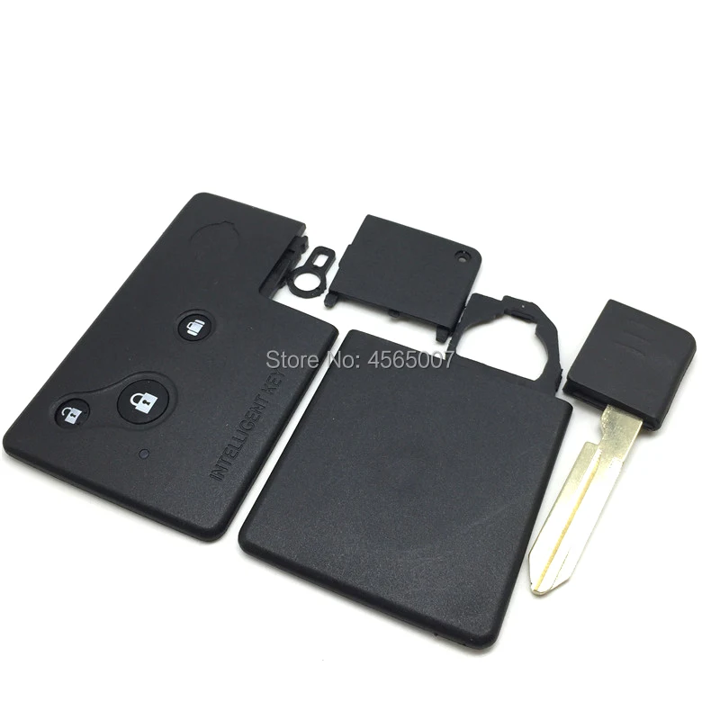 Новый ключ для смарт карты 3 кнопки нережущее Латунное лезвие оригинальный