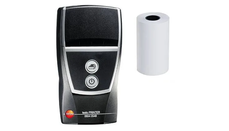 Testo быстрый принтер IRDA 0554 0549 использование для testo 0563 3110 анализатор сгорания жилых помещений