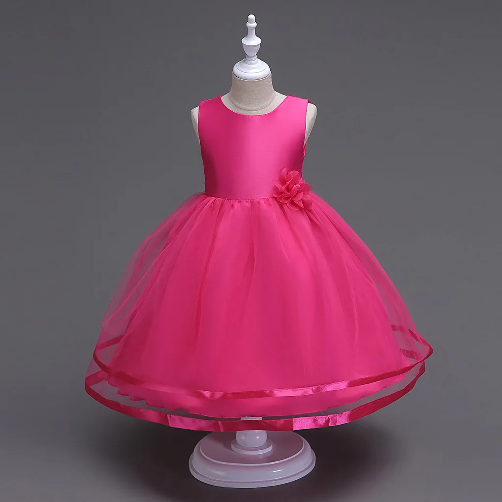 2019 New Evening Children's Party Dresses Aged 10 Cocktail Dress and Event Kids Wedding Clothes for 3 To 12 Year Olds Girls | Детская