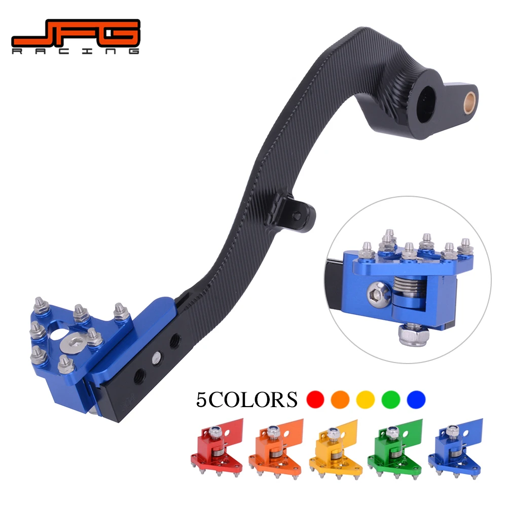 

Motorcycle CNC Aluminum Rear Foot Brake Pedal Lever For YAMAHA YZ250F YZF250 2010-2021 YZ250FX WR250F WRF250 2015-2020 Dirt Bike