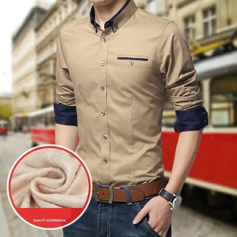 Осень Invierno Masculina Para Тактический Ropa De 2018 Camisa Hombre мужские большой Размеры тощий