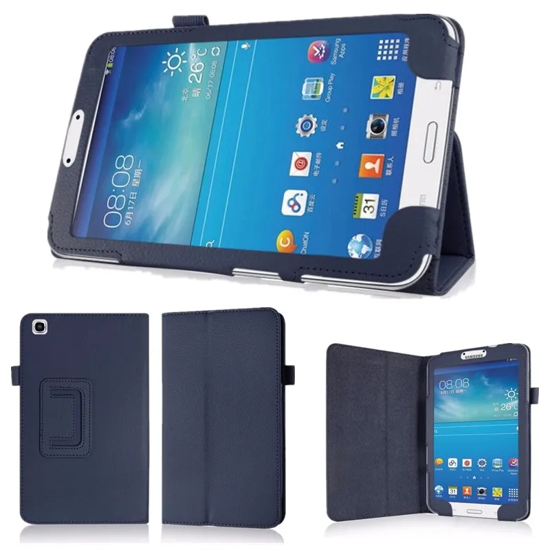 Флип чехол с подставкой для Samsung Galaxy Tab 3 8 0 T310 T311 кожаные чехлы планшетов Tab3 SM