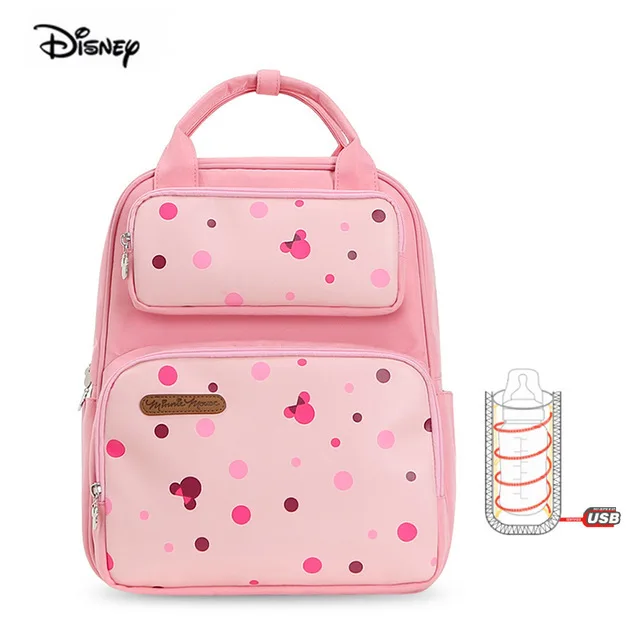 Disney Usb изоляции сумка для мамы Водонепроницаемый большой Ёмкость рюкзак молодых