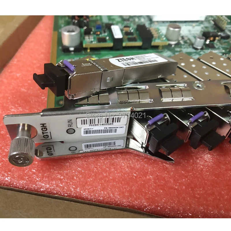 ZTE OLT C320 8 PON GPON GTGH плата с 16 C + SFP модулями|Оптоволоконное оборудование| |