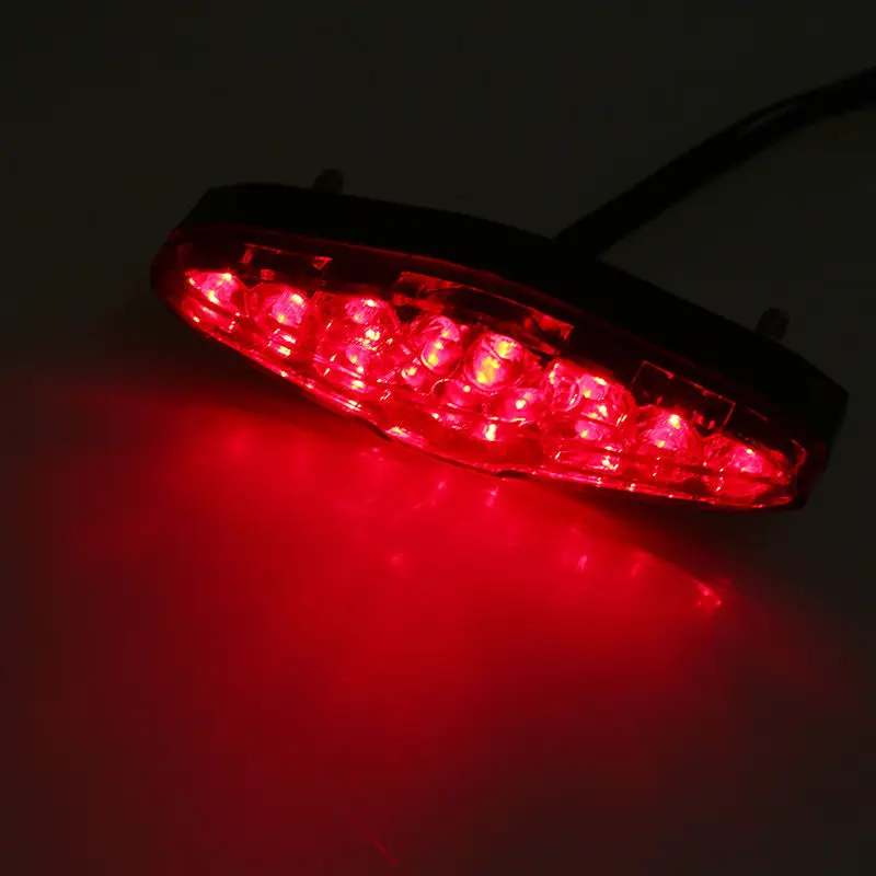 Универсальный 15LED мотоцикл задний светильник Moto задние тормоза s индикаторная