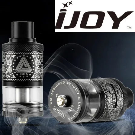 Оригинальный IJOY безграничный плюс RDTA 6 3 мл 25 мм Rebuildable Танк съемный распылитель