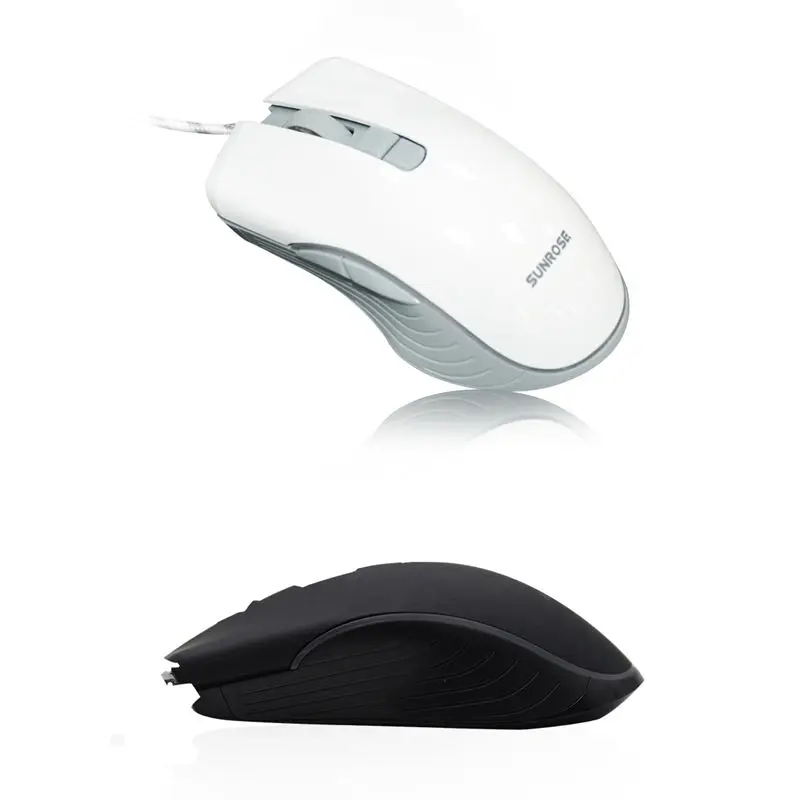 Sunrose T560 проводная Usb компьютерная игровая мышь цветная светящаяся 4 кнопки Laptop1200Dpi