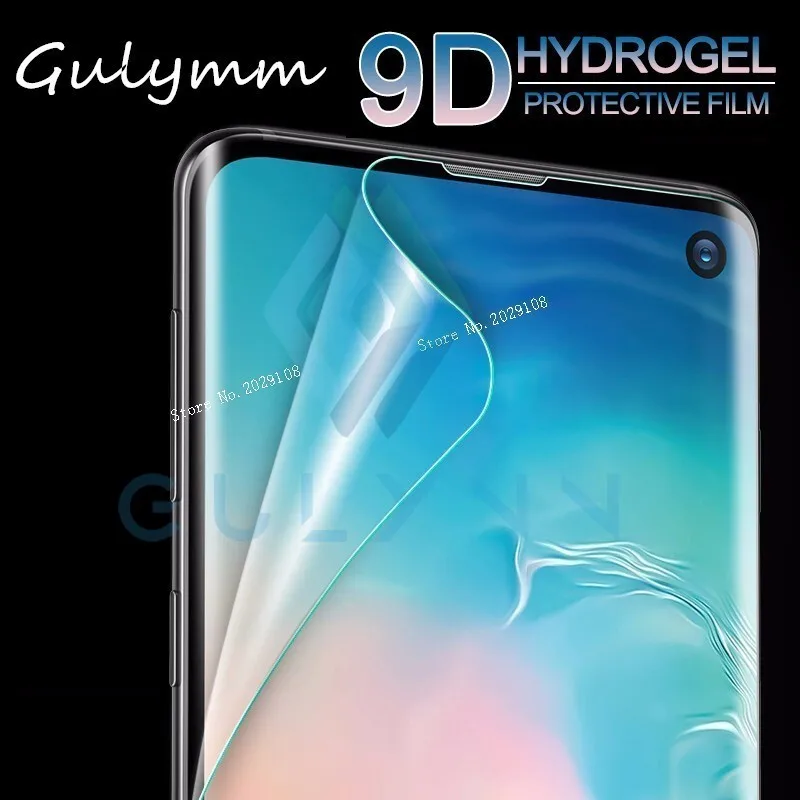 Мягкая Гидрогелевая пленка 9D с полным покрытием для Samsung Galaxy J4 J 4 6 A 8 Plus S10 20 Защита