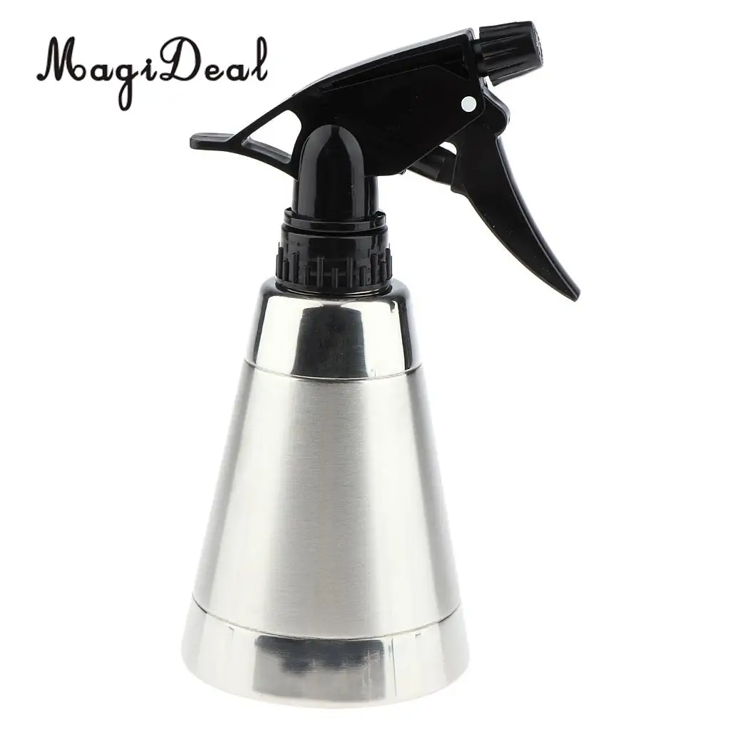 Kesoto 300ml Stainless Steel Empty Fine Mist Trigger Spray Bottle for Hair Salon Hairdressing | Красота и здоровье