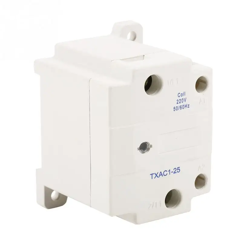 TXAC1 25 UI400V 25A однополюсный инструмент без контактора переменного тока 220 В 50/60 Гц