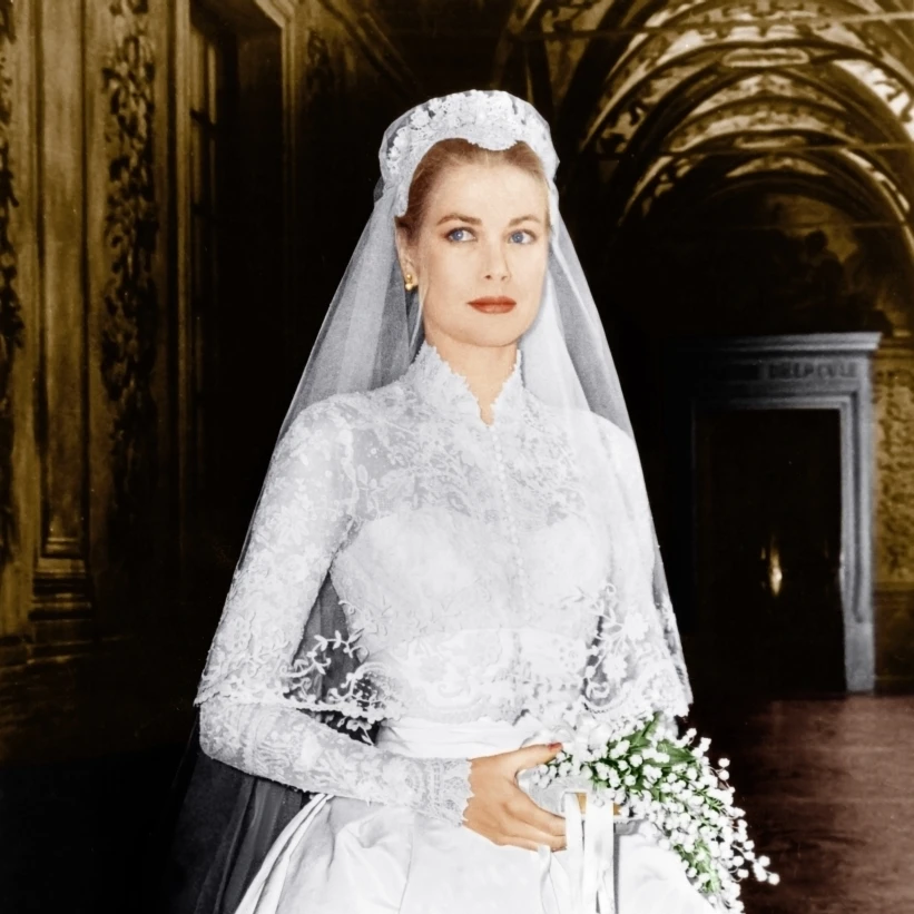 Свадьба в Монако Грейс Келли 1956 фото печать (8x10) | Дом и сад