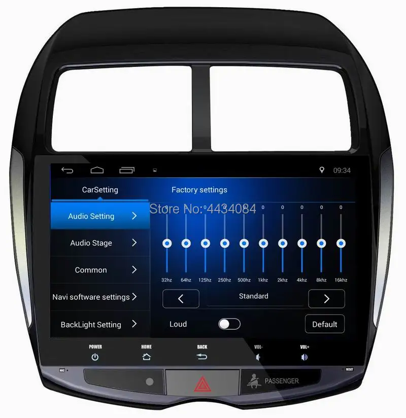 Головное устройство Ouchuangbo на android 9 0 для Mitsubishi ASX 2013 2015 с поддержкой USB swc Wi Fi 4