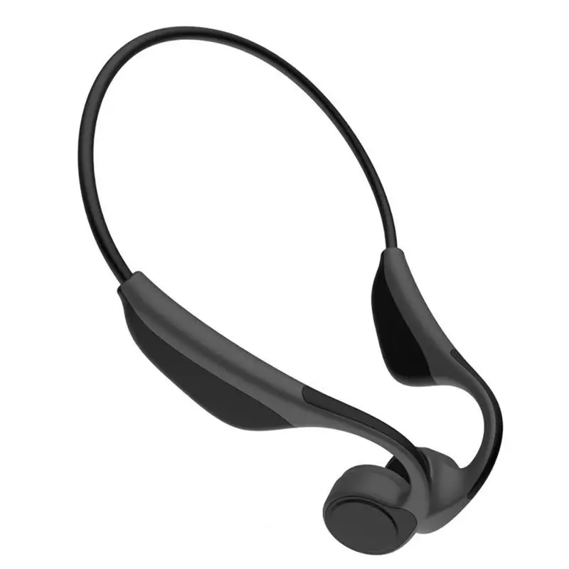 Беспроводные Bluetooth наушники с костной проводимостью анти помех микрофоны